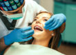 dentist treating a chipped tooth